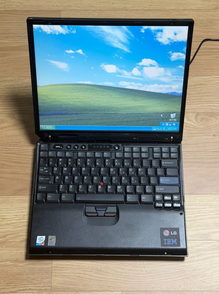 LG IBM 씽크패드 T40 클래식 레트로 노트북 ThinkPad - 안심되는 중고거래