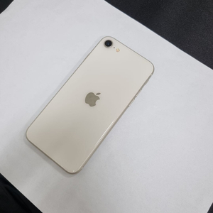 아이폰SE3 128GB 화이트 A급 중고폰 배터리100% 070659 이미지
