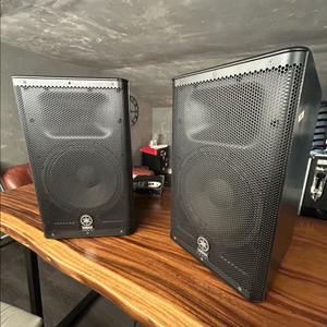 액티브 스피커 yamaha DXR10 1조 + yamaha DXS12 서브우퍼 1통 이미지