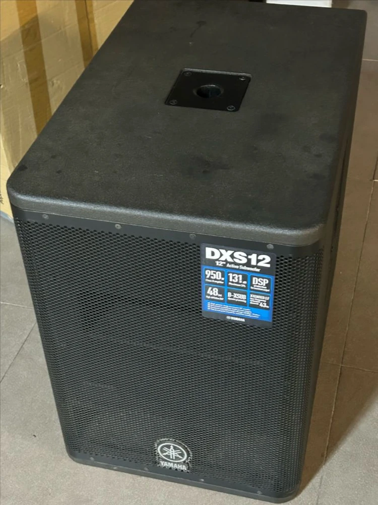 액티브 스피커 yamaha DXR10 1조 + yamaha DXS12 서브우퍼 1통 이미지