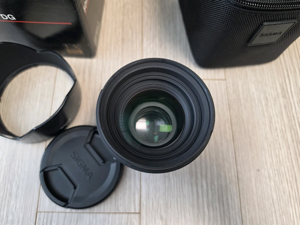 시그마 50mm f1.4 ex dg 오식이 소니dslr용 렌즈 판매합니다 이미지