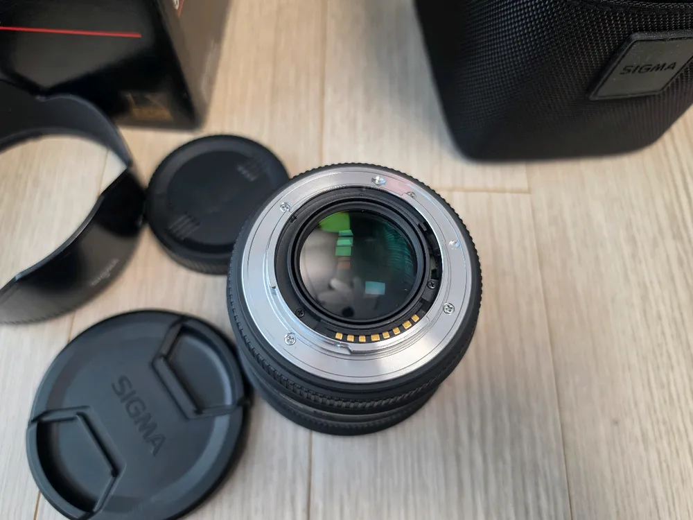 시그마 50mm f1.4 ex dg 오식이 소니dslr용 렌즈 판매합니다 이미지
