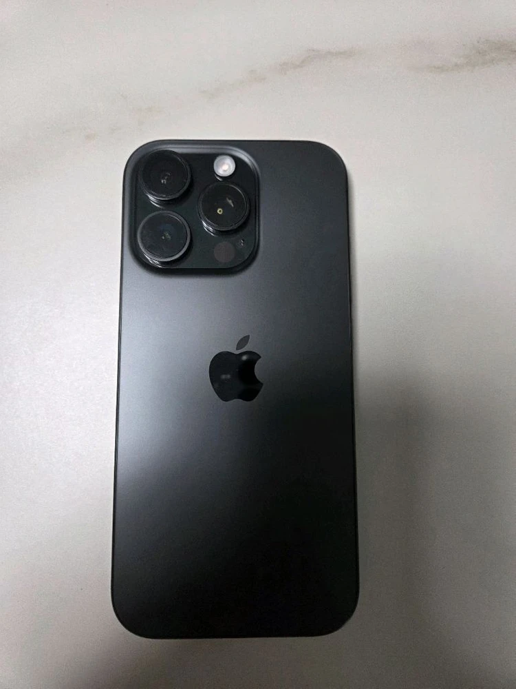 애플 아이폰16Pro 256GB 블랙 자급제 92% 이미지