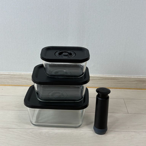 진공 식품 용기 (유리) 이미지