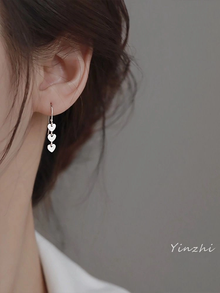 벨트 링 귀걸이 매듭 링 귀걸이 하트 드롭 귀걸이 리본 드롭 귀걸이 이미지
