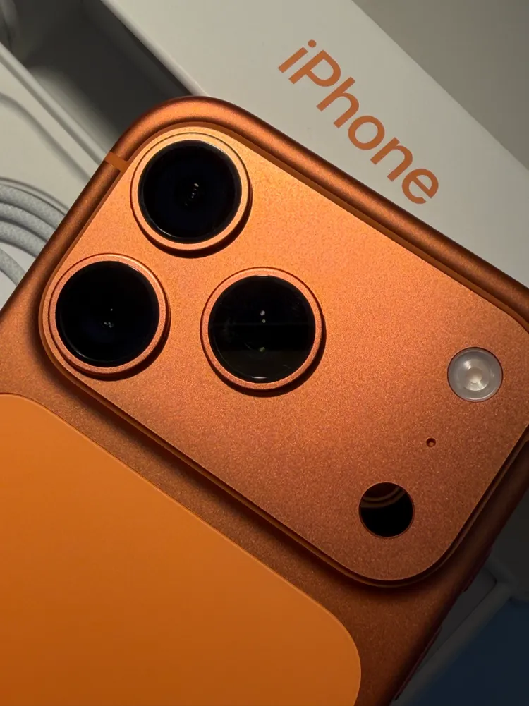아이폰17pro 오렌지 512GB 이미지