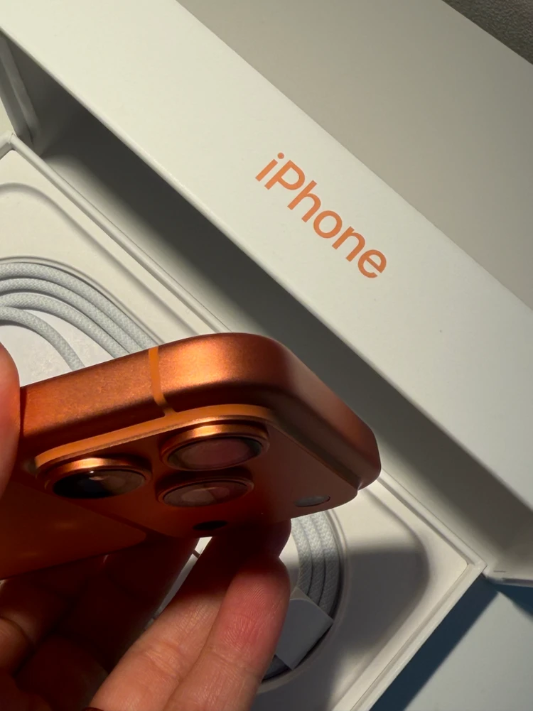 아이폰17pro 오렌지 512GB 이미지
