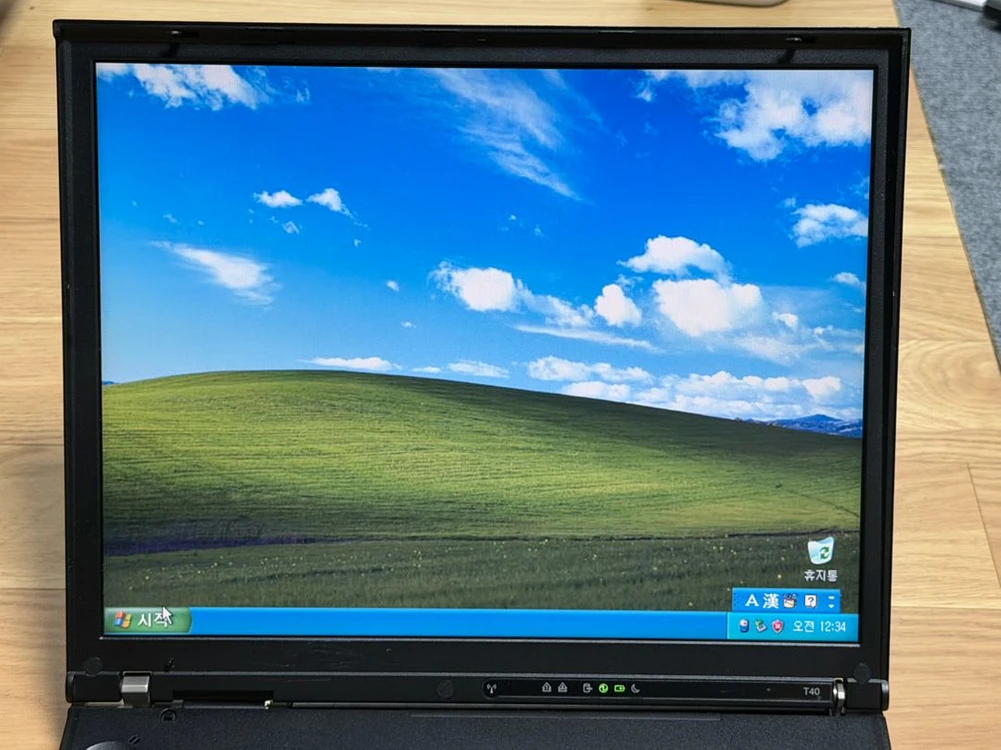 LG IBM 씽크패드 T40 클래식 레트로 노트북 ThinkPad 이미지