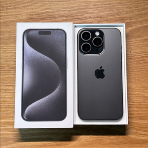 SS급 아이폰 15 프로 256GB 블랙 이미지
