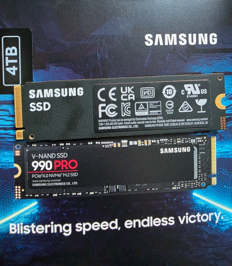 삼성 ssd 990pro 4tb 팝니다 이미지