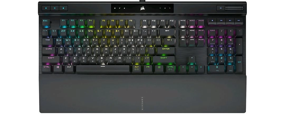 커세어 K70 RGB PRO OPX 광적축(블랙) 게이밍 키보드 팝니다 이미지
