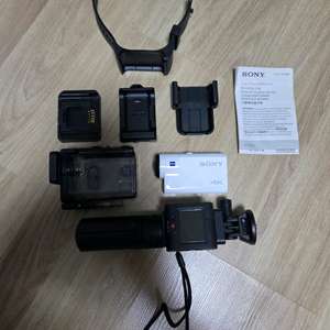 소니 FDR-X3000 액션캠 화이트 풀세트 이미지