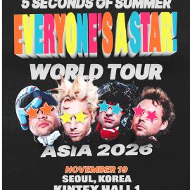 5 Seconds Of Summer / 5SOS / 파이브세컨드 오브 서머 내한 콘서트 스탠딩 R석 2연번 - 4연 이미지