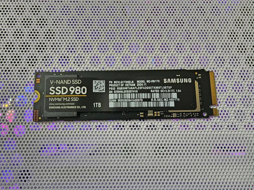 삼성 980 nvme m.2 ssd 1tb (거의 새거/택포) 이미지