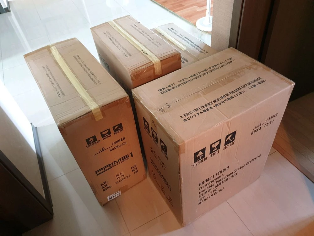 [8월 2일까지 가격 인하] 프라임1 스튜디오 트랜스포머 한정판 미개봉 3제품 일괄 이미지