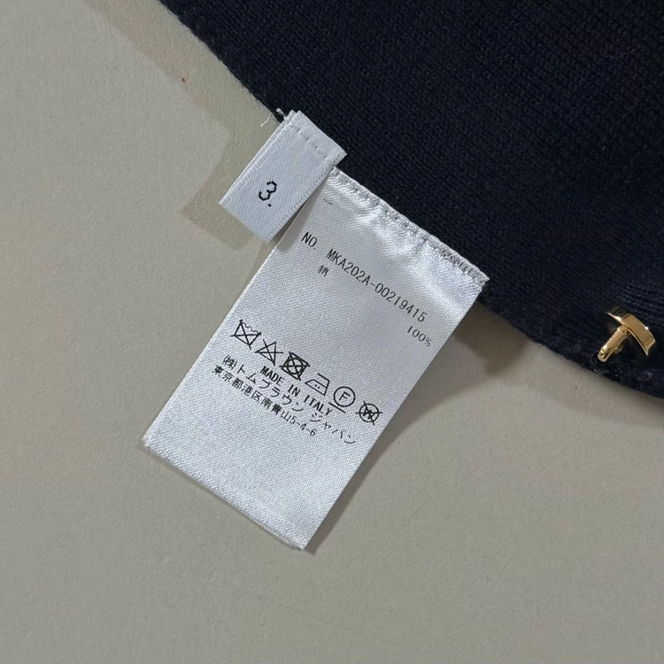 [3/당일출고]톰브라운 밀라노스티치 금장 니트 이미지