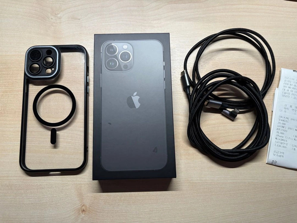 아이폰 13 프로맥스 그래파이트 256GB - 안심되는 중고거래