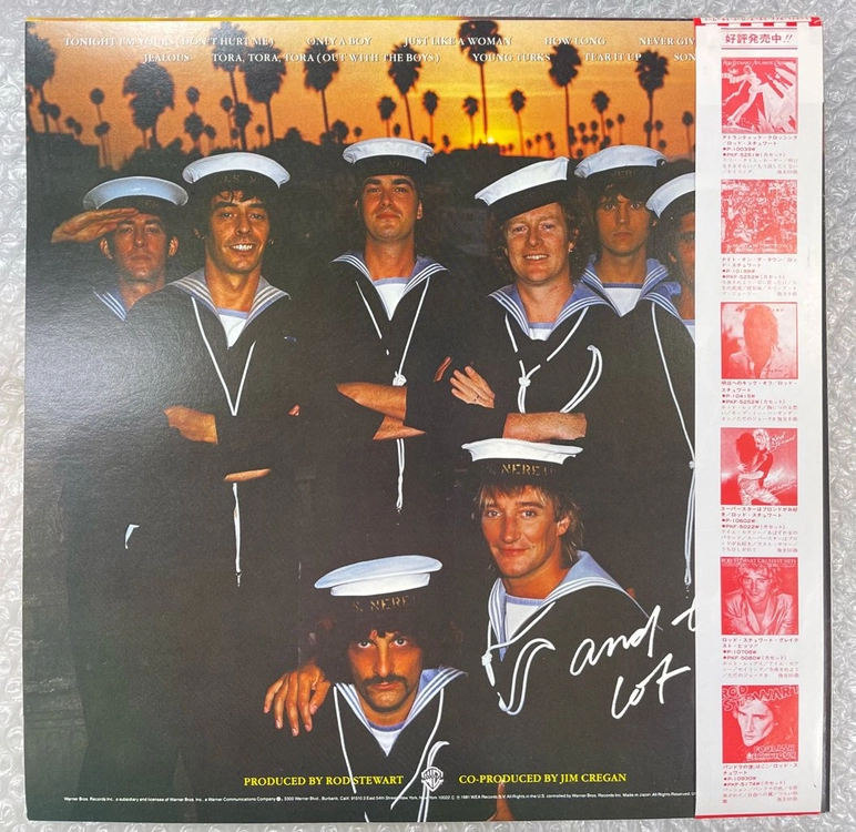 Rod Stewart / Tonight I am Yours 엘피 이미지