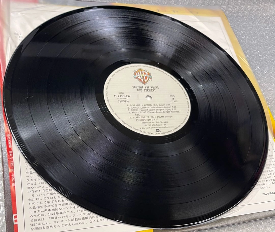 Rod Stewart / Tonight I am Yours 엘피 이미지