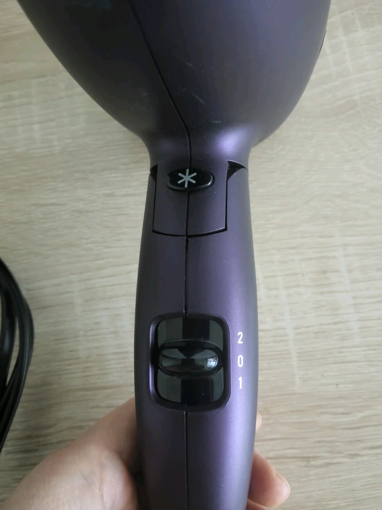 [새제품]테팔 뷰티 접이식 헤어드라이기 1800W 퍼플 이미지