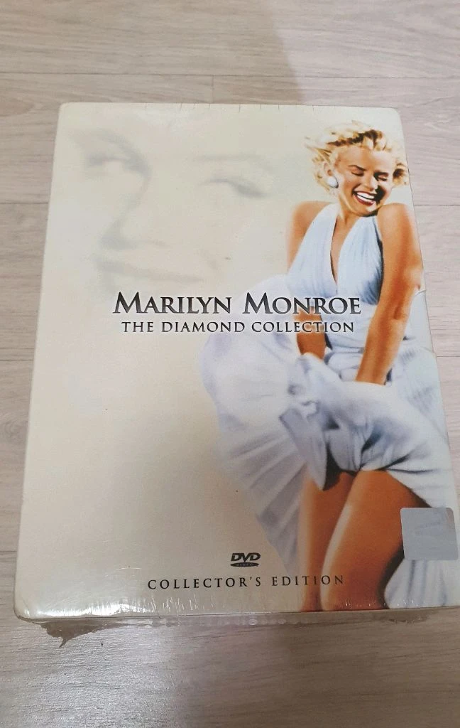 마를린먼로 영화 DVD 6CD.비닐 안뜯음.다이아몬드 컬렉션 이미지