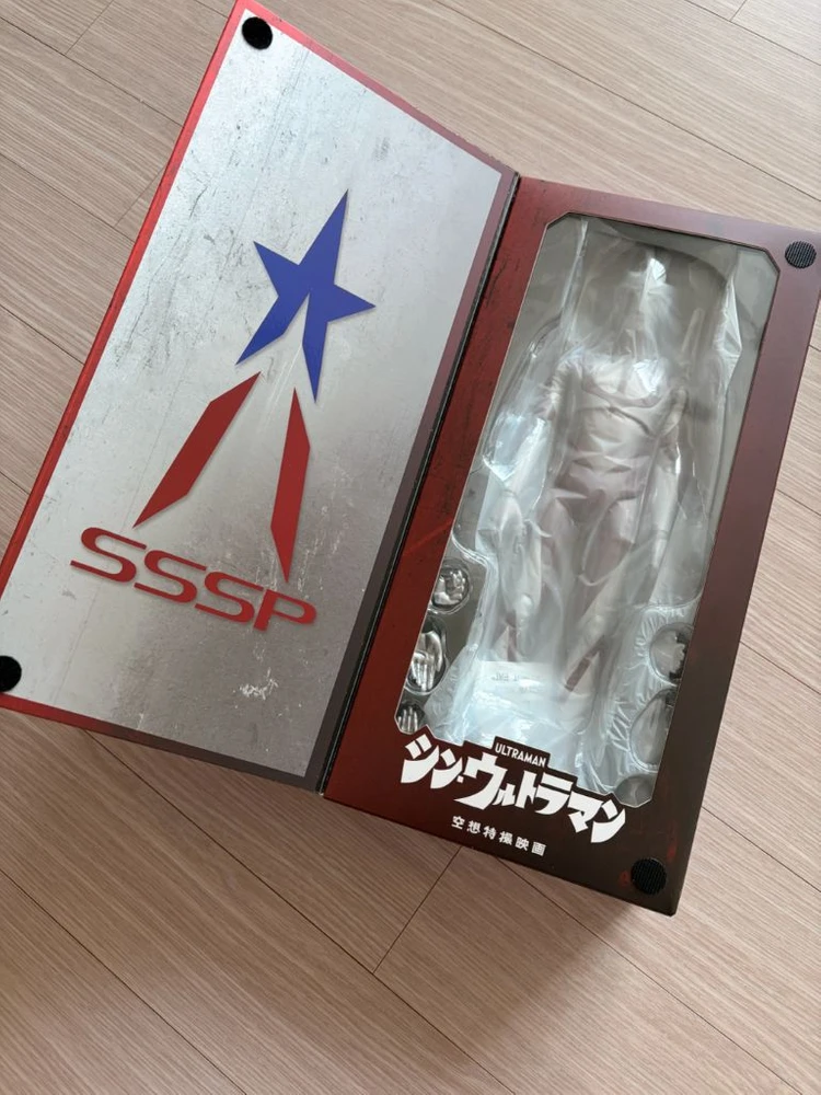 쓰리제로 피그제로 12인치 신 울트라맨 피규어 (풀구성/상태A) 이미지