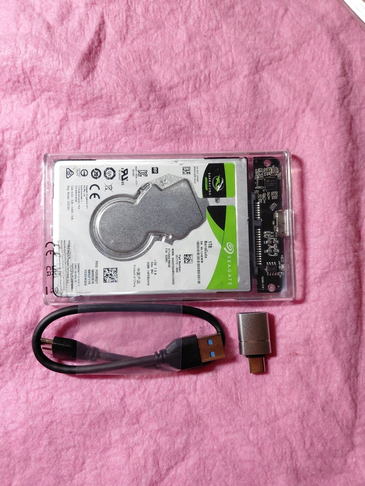 외장하드, 씨게이트 HDD 1TB USB3.0 2.5인치 이미지