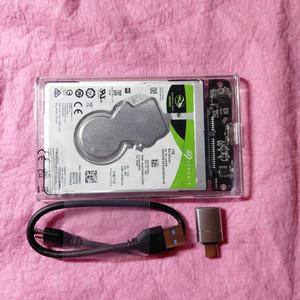 외장하드, 씨게이트 HDD 1TB USB3.0 2.5인치 이미지