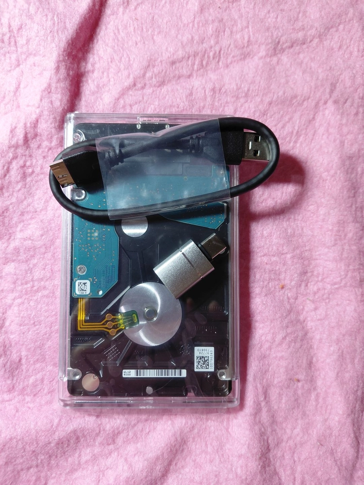 외장하드, 씨게이트 HDD 1TB USB3.0 2.5인치 이미지