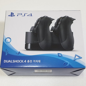 [새제품] PS4 듀얼쇼크4 충전 거치대 국내 소니정품. 이미지