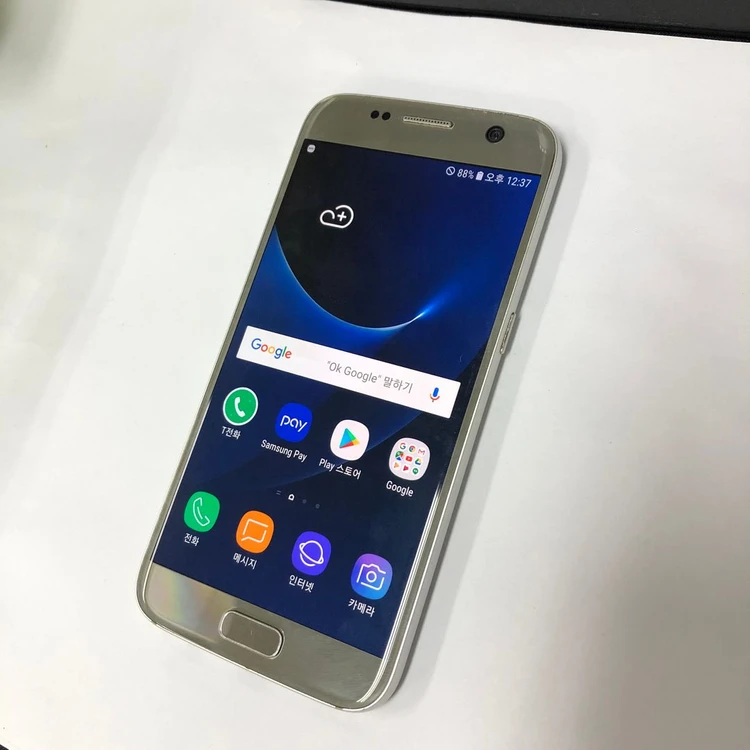 .갤럭시S7 32GB 실버 SK 중고폰 서브폰 세컨폰 214187 이미지