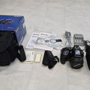 올림푸스 SP-570UZ 하이엔드 광학20배줌 디지털카메라 풀박 이미지