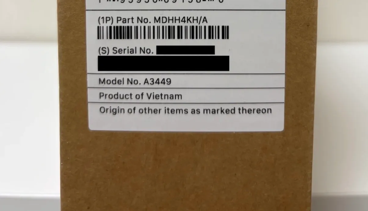 [미개봉] m5 맥북에어 13인치 16GB 512GB 팝니다 이미지