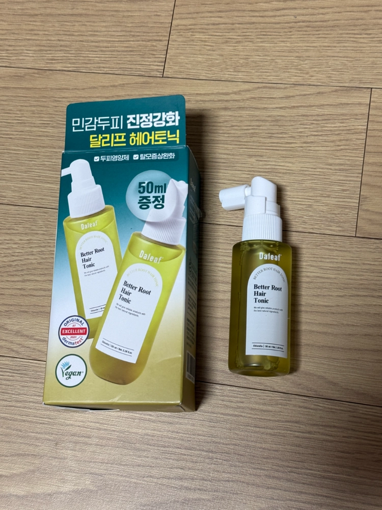 달리프 민감두피 진정강화 헤어토닉 50ml 이미지