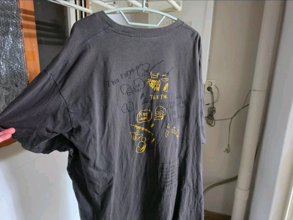 유니클로 반팔티(그레이) 4XL(120) 이미지