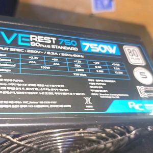 EVEREST 750W 80 PLUS STANDARD 파워 서플라이 이미지