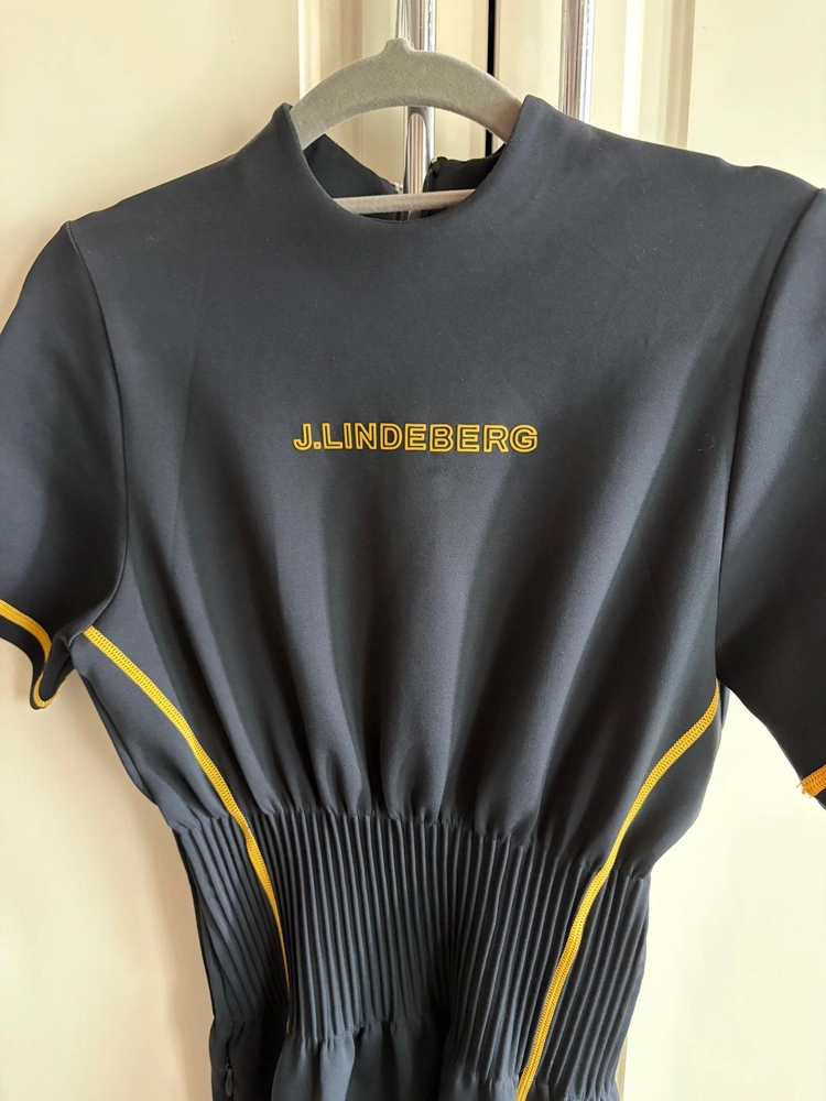 J Lindeberg 제이린드버그 크리스탈 골프 원피스 블랙 XS 이미지