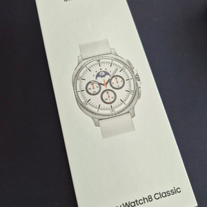 갤럭시 워치8 클래식 46mm 화이트(새상품) 이미지