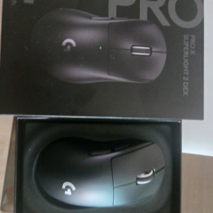 급처) 로지텍 PRO X 슈퍼라이트 2 덱스 블랙 풀박스(새상품) 이미지