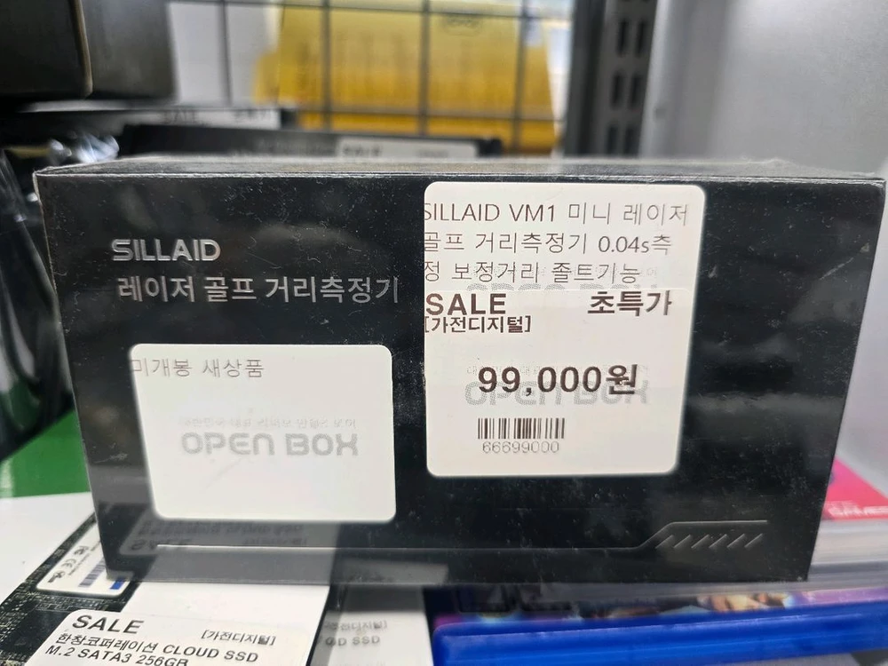 SILLAID VM1 미니 레이저 골프 거리측정기 (미개봉 새상품) 이미지