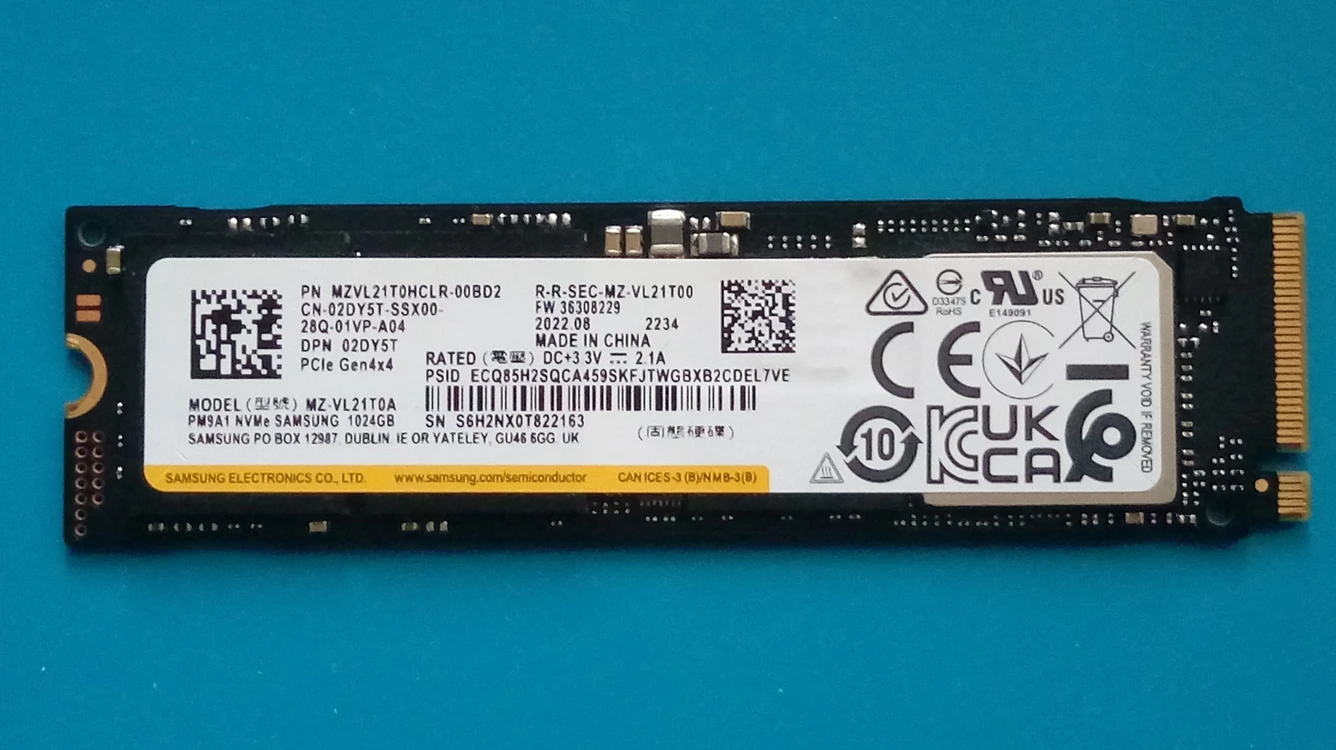 삼성 PM9A1 NVMe 1TB - 안심되는 중고거래