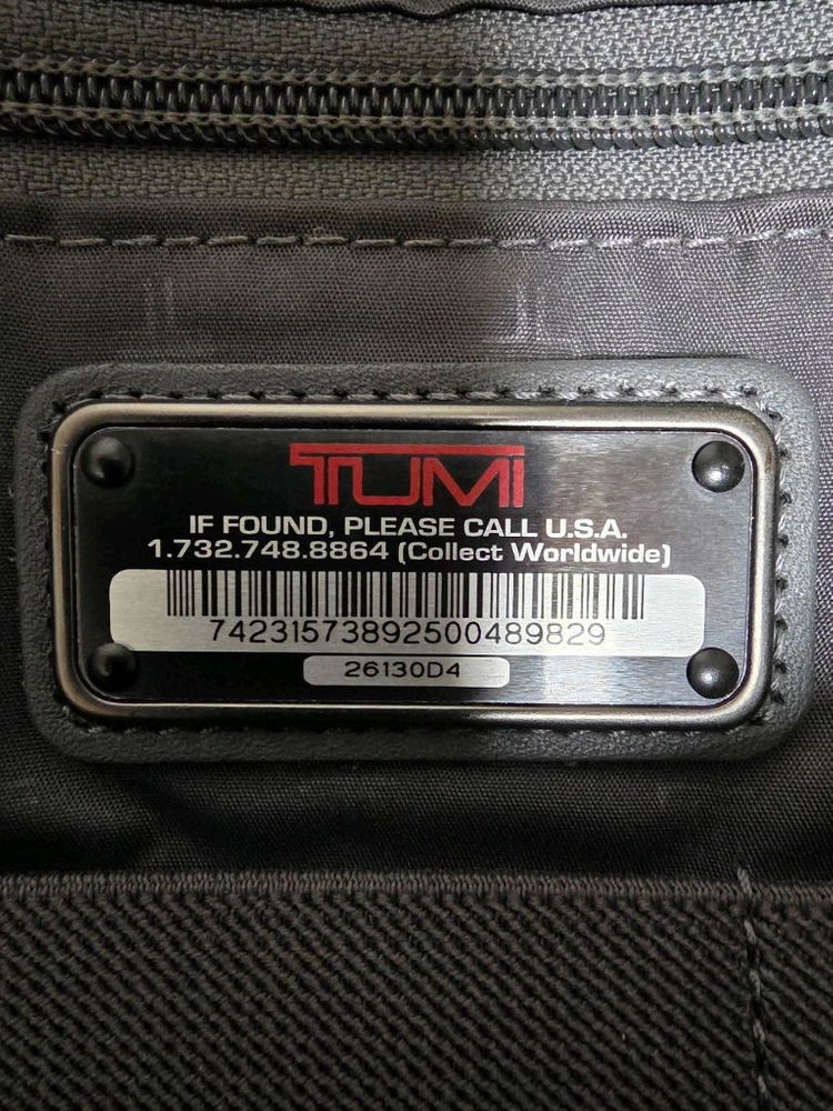 투미(TUMI) Alpha Essential Brief Laptop (품번# 26130D4) 이미지