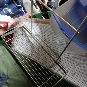 스테인리스 스틸 빵걸이 선반 가로30 이미지