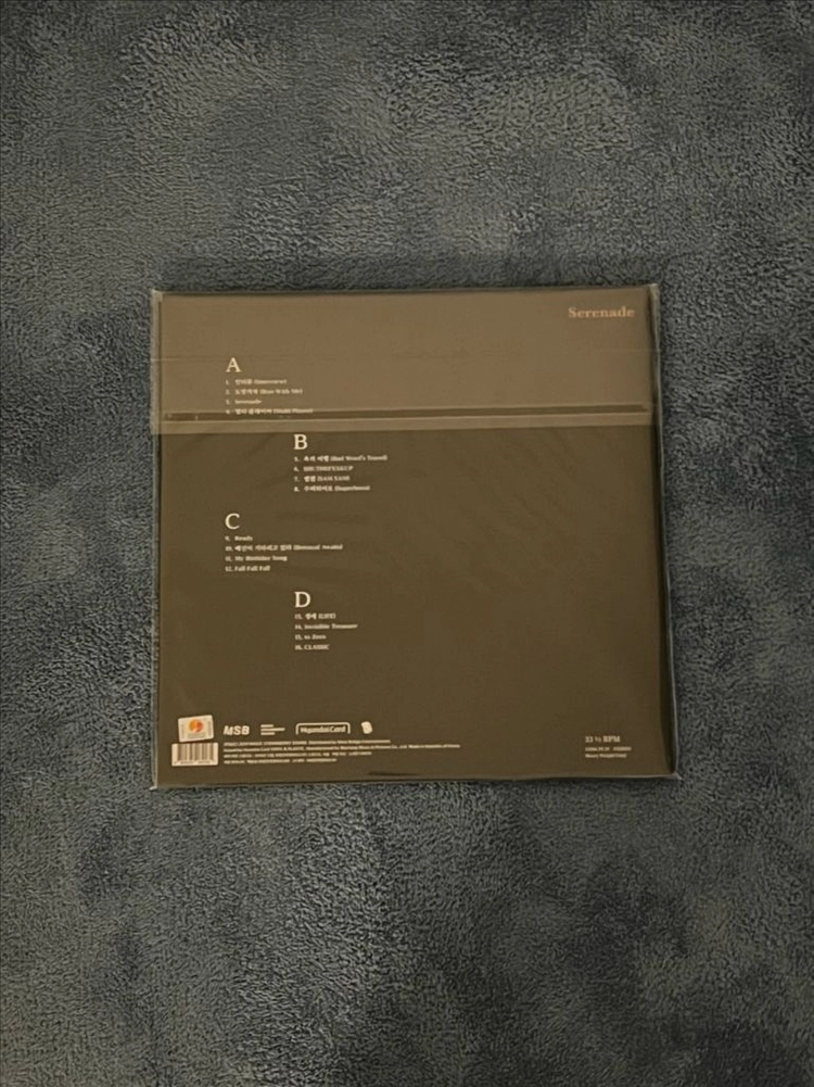 선우정아 - 세레나데 serenade 미개봉 LP 이미지