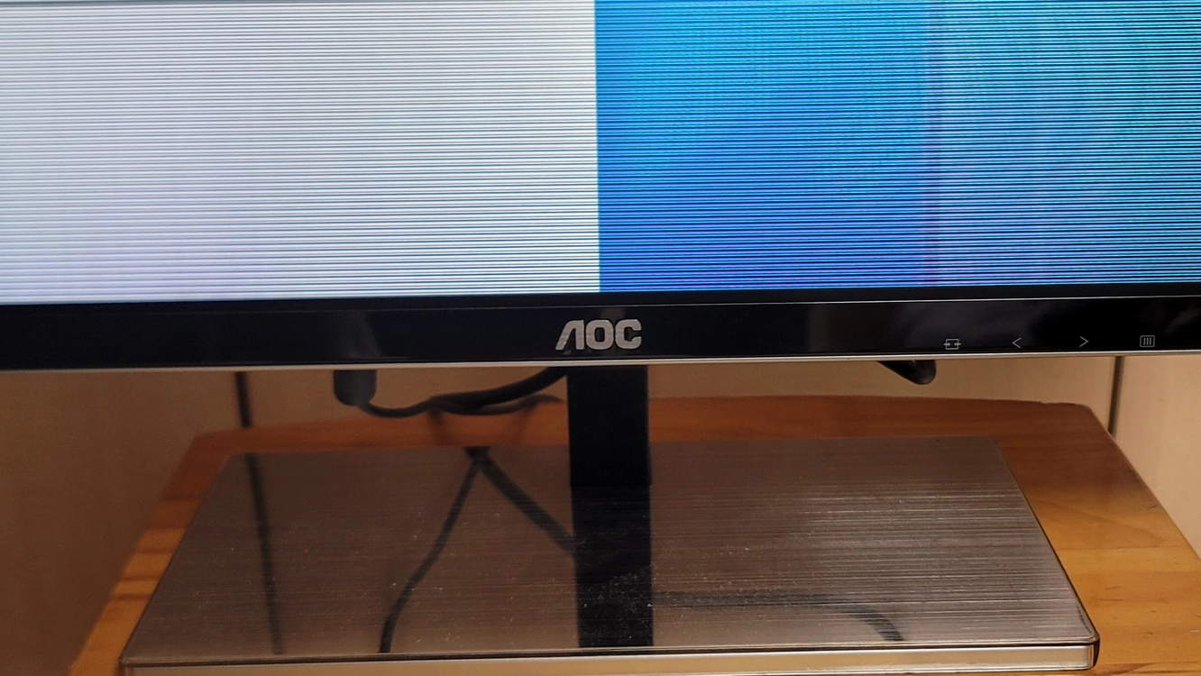 [부품용] 27인치 모니터 AOC I2777 이미지