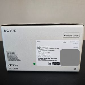 소니 A7R6 (A7R VI 미개봉) 이미지