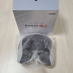 휴리아 목 어깨 무선 온열 마사지기 이미지