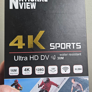4K 스포츠 액션캠 블랙박스 이미지