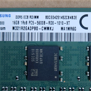 삼성 16GB Registered ECC DDR5 5600MHz 서버용 메모리 이미지