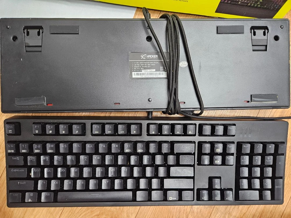 앱코 해커 K660 스페셜 기계식 키보드 이미지